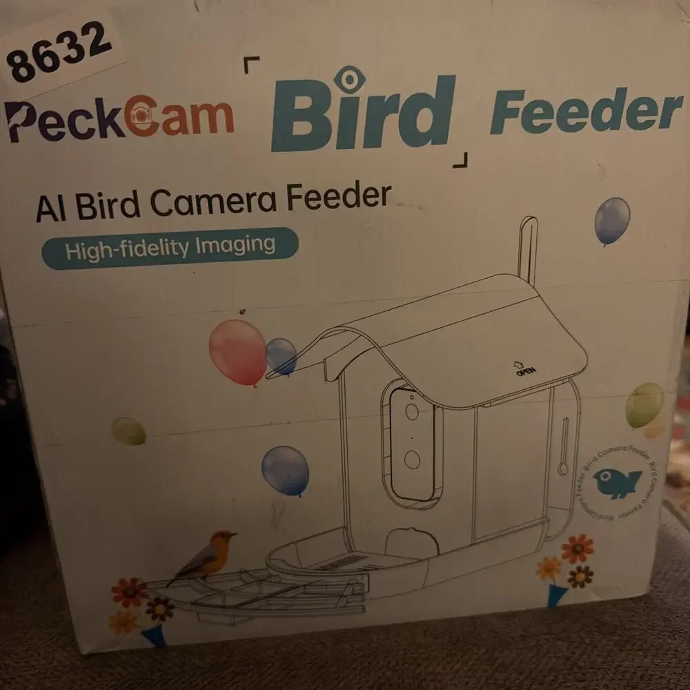 Bird Feeder with Camera Solar Powered, AI Identify & Auto Capture